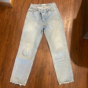 Abercrombie and Fitch, the Dad high rise jean